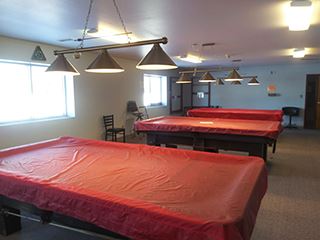 Activity Center - Billiards Room  