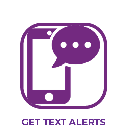 Click to sign up for Text Alerts from Parks and Recreation.