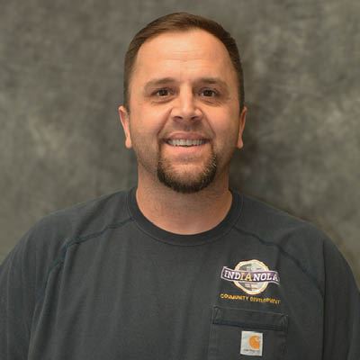 Code Enforcement Officer Mike Visser smiles for a portrait photo.